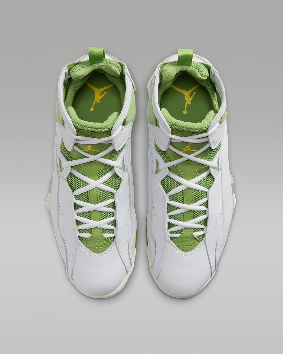 Green jordan 7 hot sale